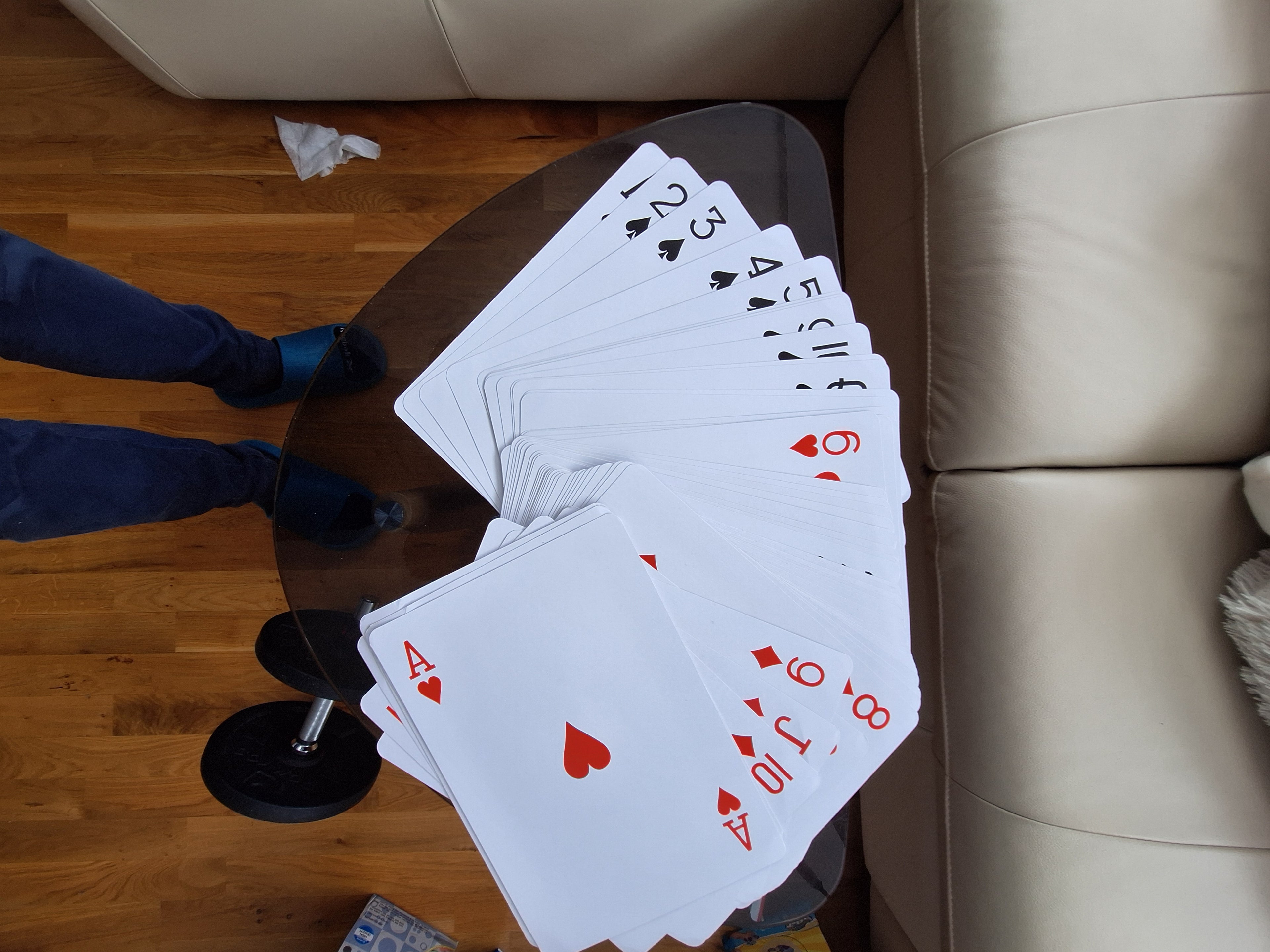 Огромно тесте карти